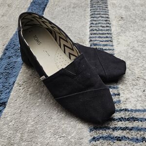 Black Toms Alpargata